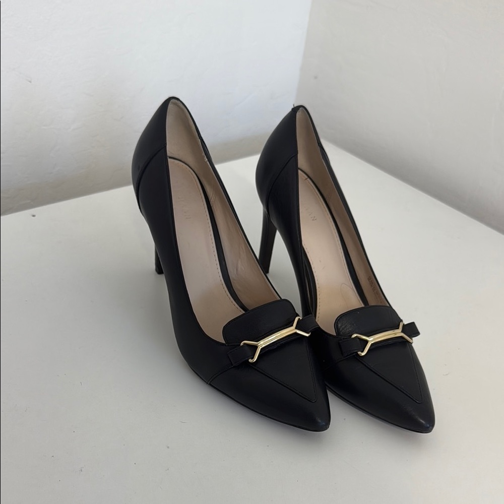 Cole Haan Black Stiletto Heels Classic Pumps
